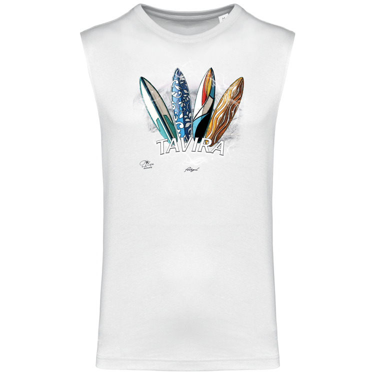 T-shirt Alças Surfboards Tavira