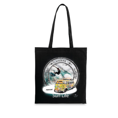 Saco Algodão 140g Surf Life Ilha da Madeira