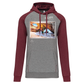 Sweatshirt Bicolor com capuz Algar de Benagil