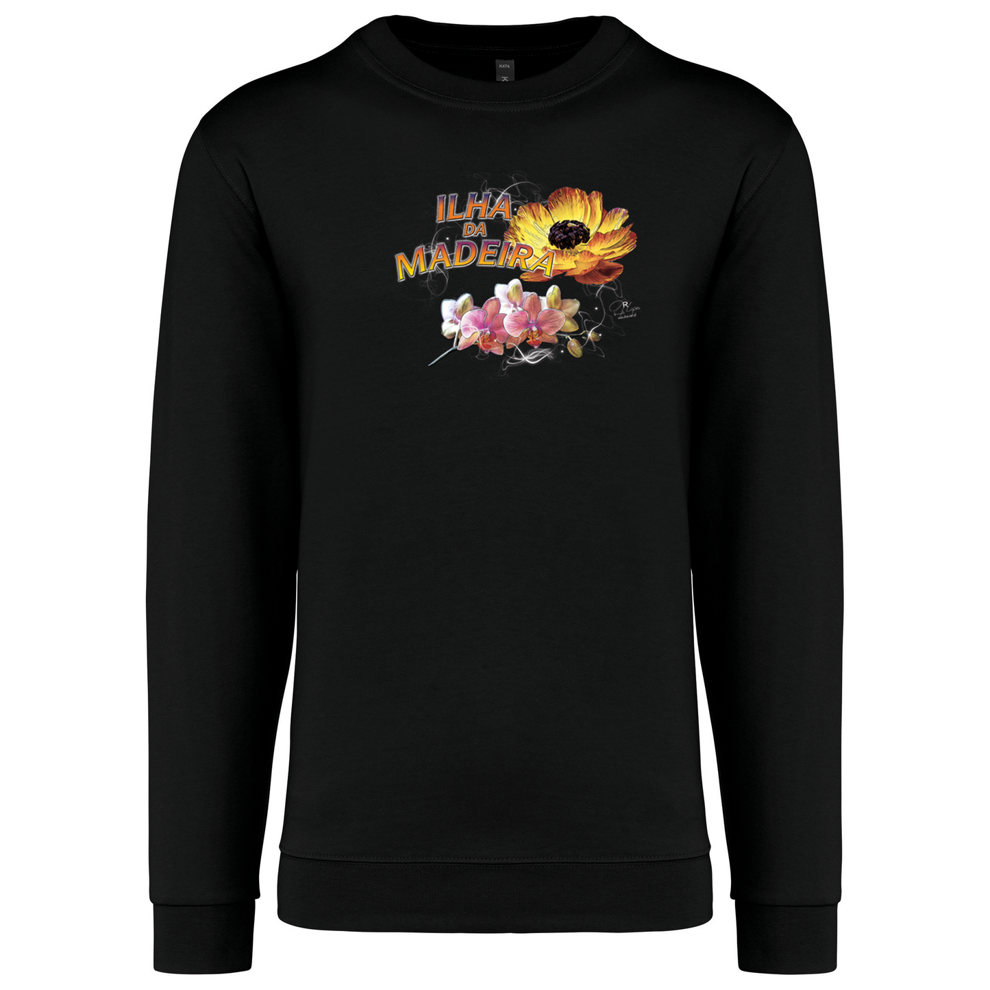 Sweatshirt Kariban sem Capuz Madeira Flowers