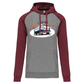 Sweatshirt Bicolor com capuz All Roads Lead to Cascais