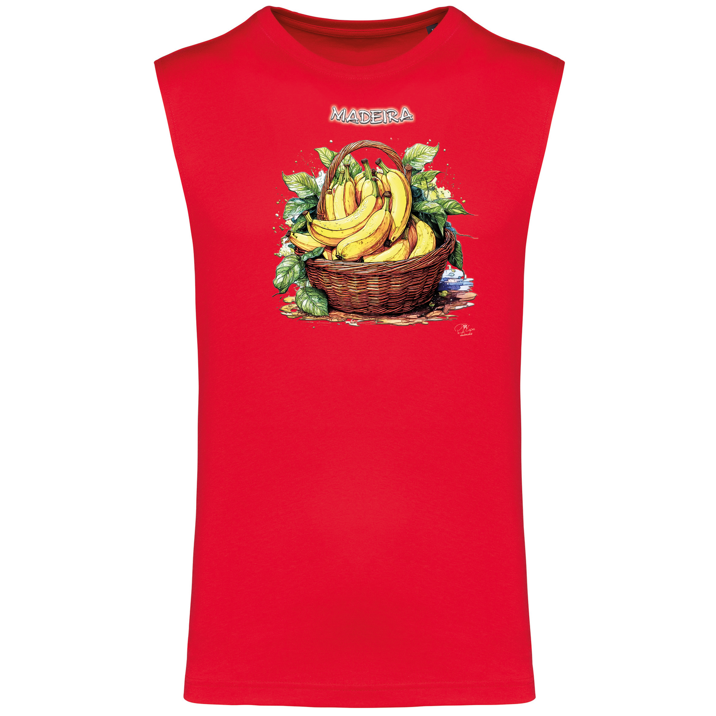T-shirt Alças Cesto Bananas