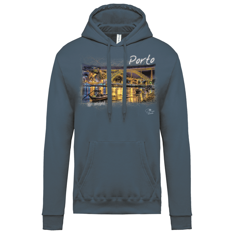 Sweatshirt Kariban com Capuz Porto by Night