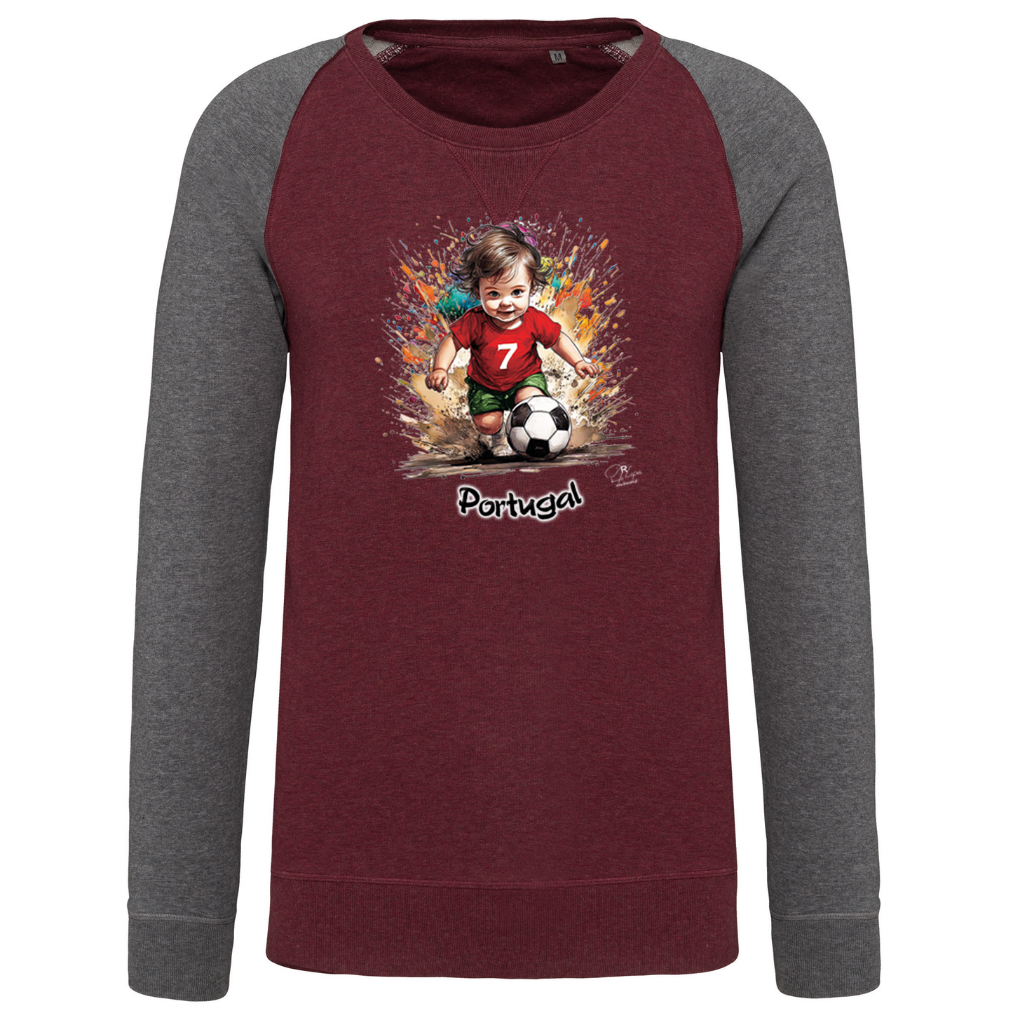 Sweatshirt Bicolor sem capuz 7 Portugal