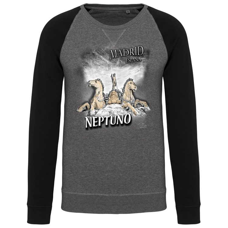 Sweatshirt Bicolor sem capuz Neptuno