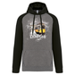 Sweatshirt Bicolor com capuz Carreira 28