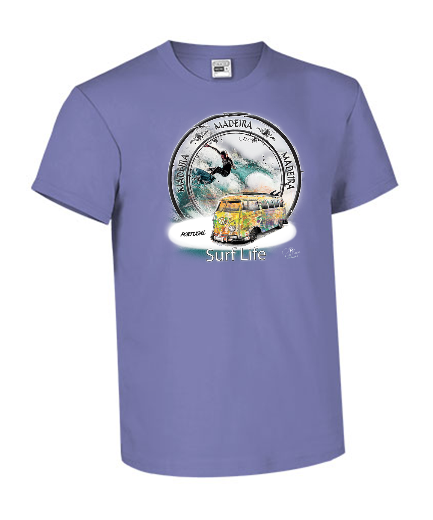 T-shirt Kids Surf Life Ilha da Madeira