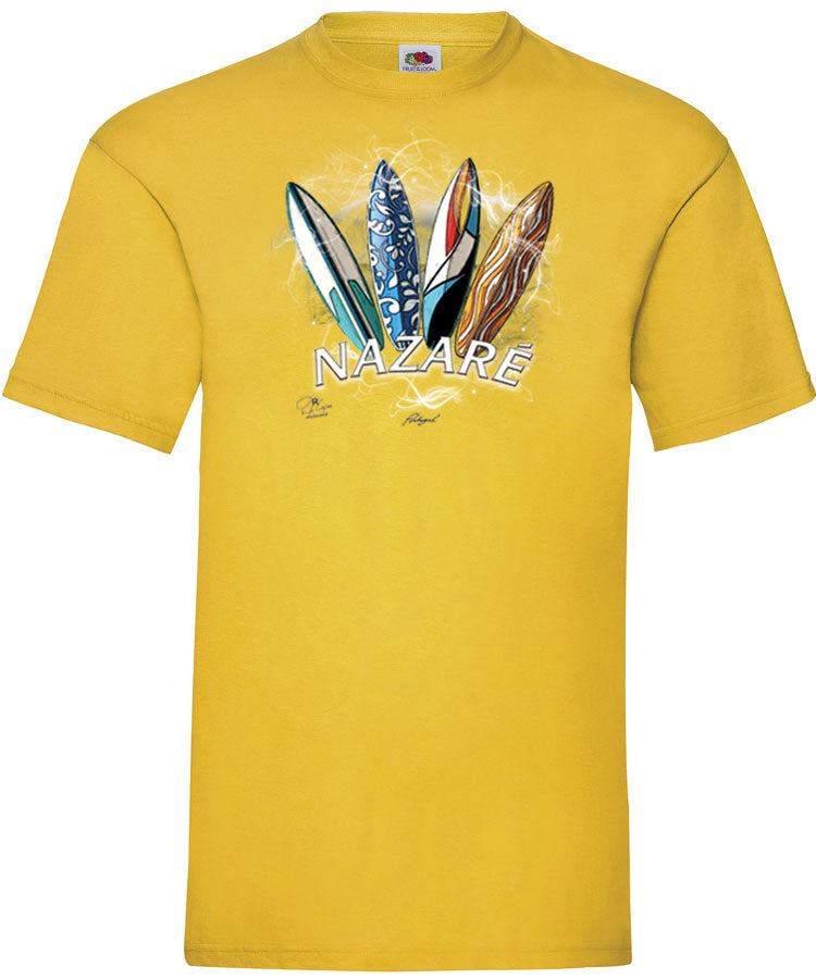 T-shirt Surfboards Nazaré