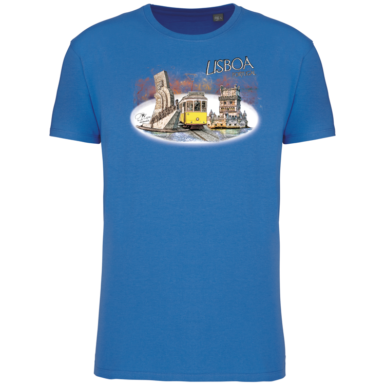 T-Shirt Algodão Biológico Monumentos Belém