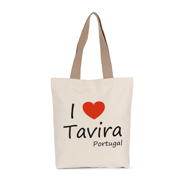 Sacos de Algodão I Love Tavira