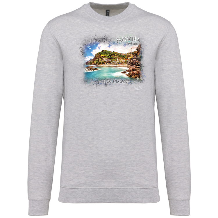 Sweatshirt Kariban sem Capuz Ponta do Sol