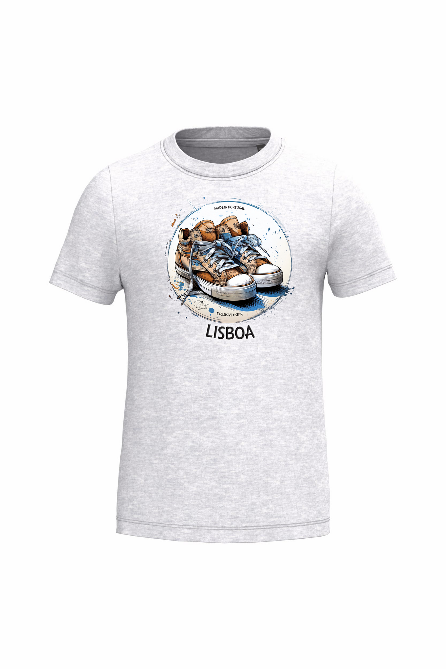 T-shirt de Criança Kariban Exclusive Lisboa