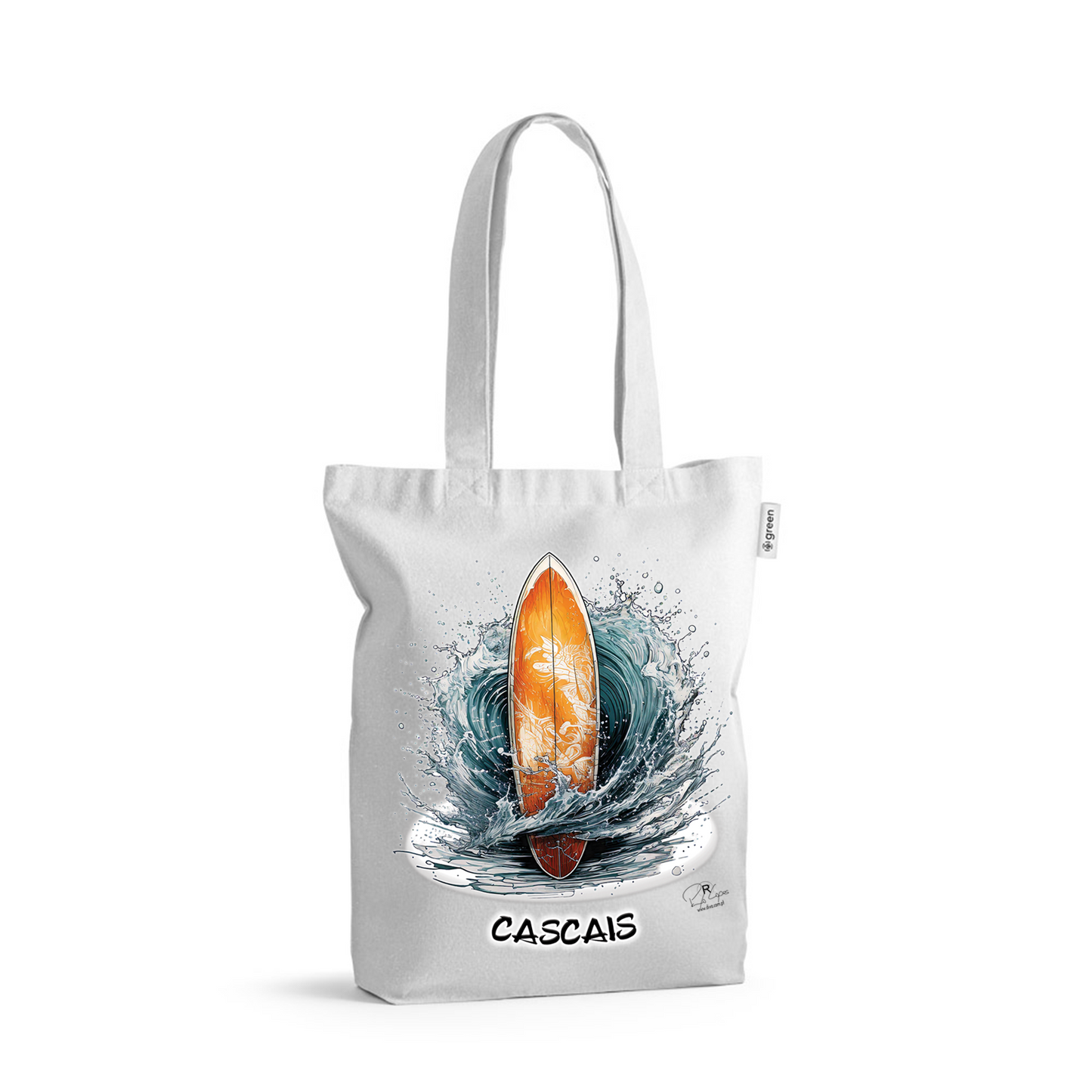 Sacos de Algodão Ecológico 220g Prancha Cascais