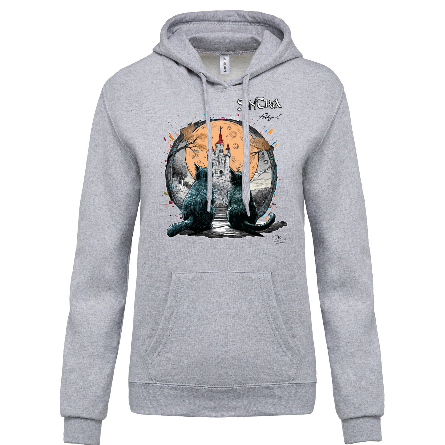 Sweatshirt Kariban com Capuz Luar Sintra