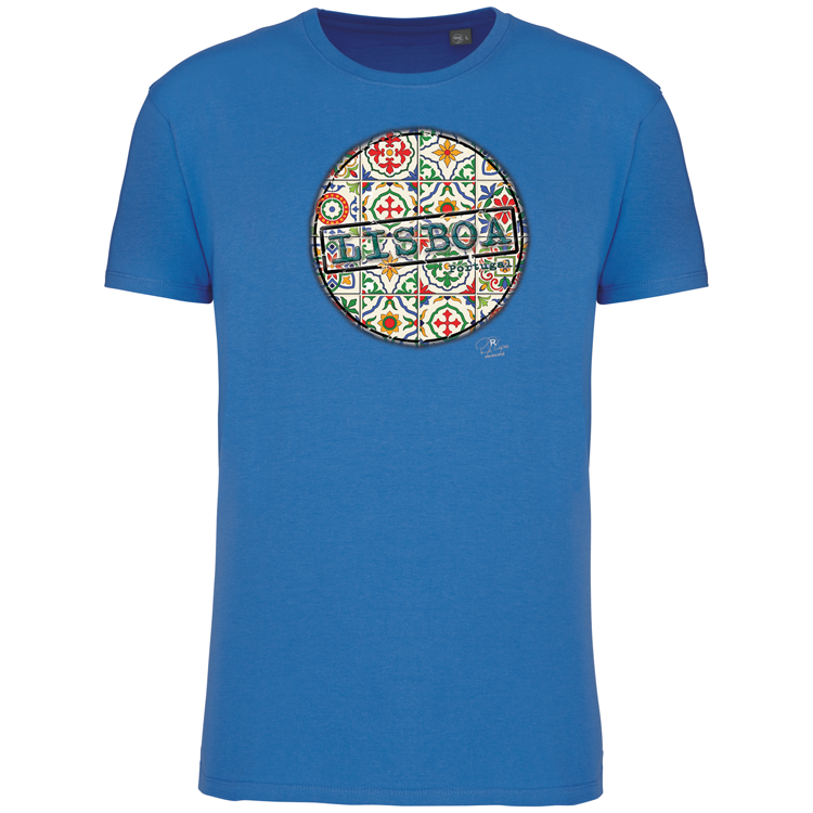 T-Shirt Algodão Biológico Pin Lisboa