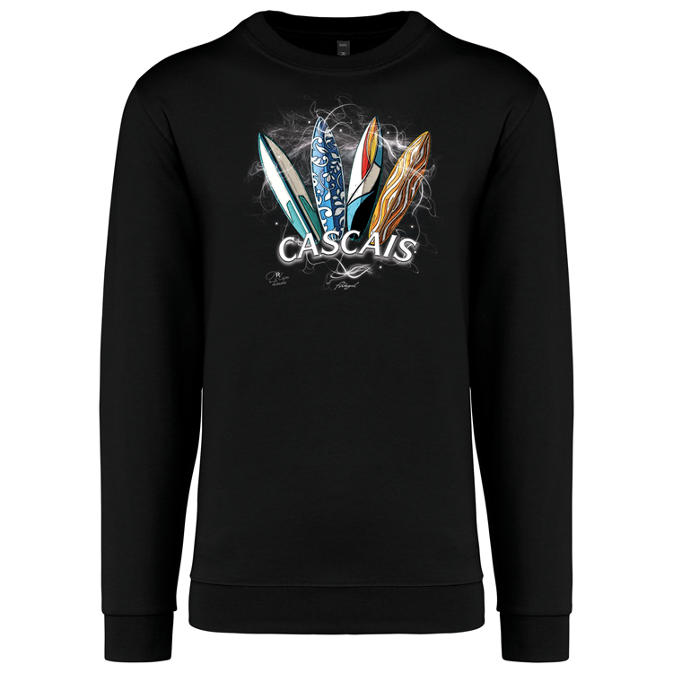 Sweatshirt Kariban sem Capuz Surfboards Cascais