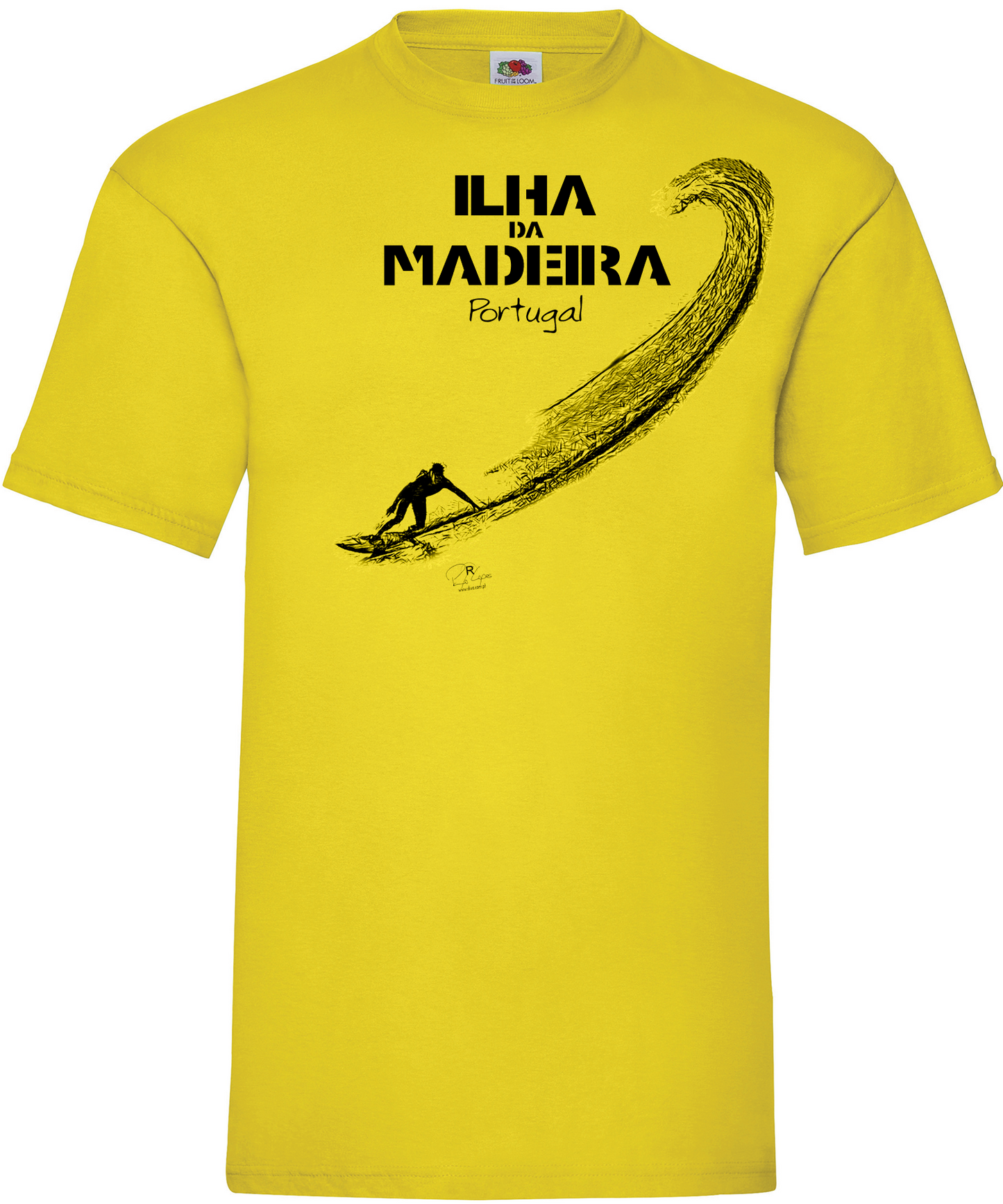 T-shirt Surf Ilha da Madeira