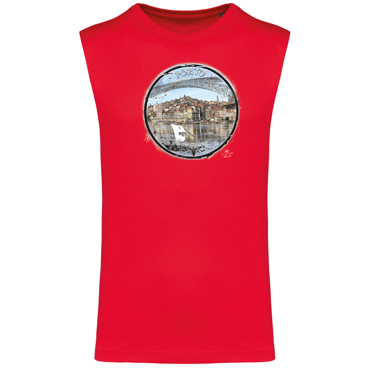T-shirt Alças Selo Ribeira