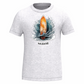 T-shirt de Criança Kariban Prancha Nazaré