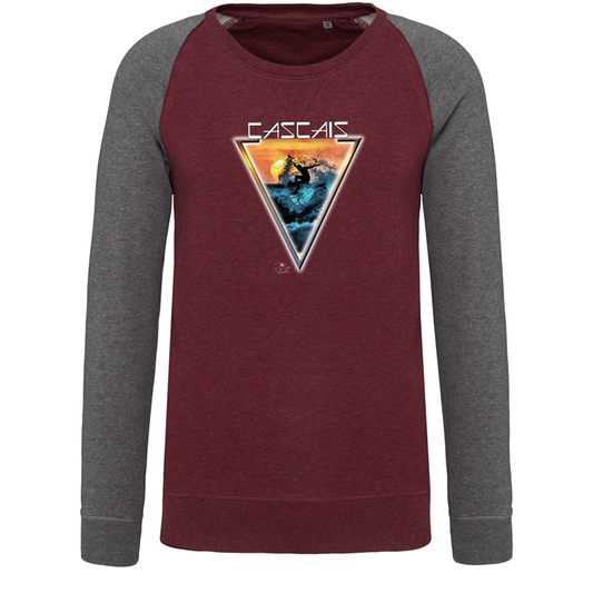 Sweatshirt Bicolor sem capuz Sunset Cascais