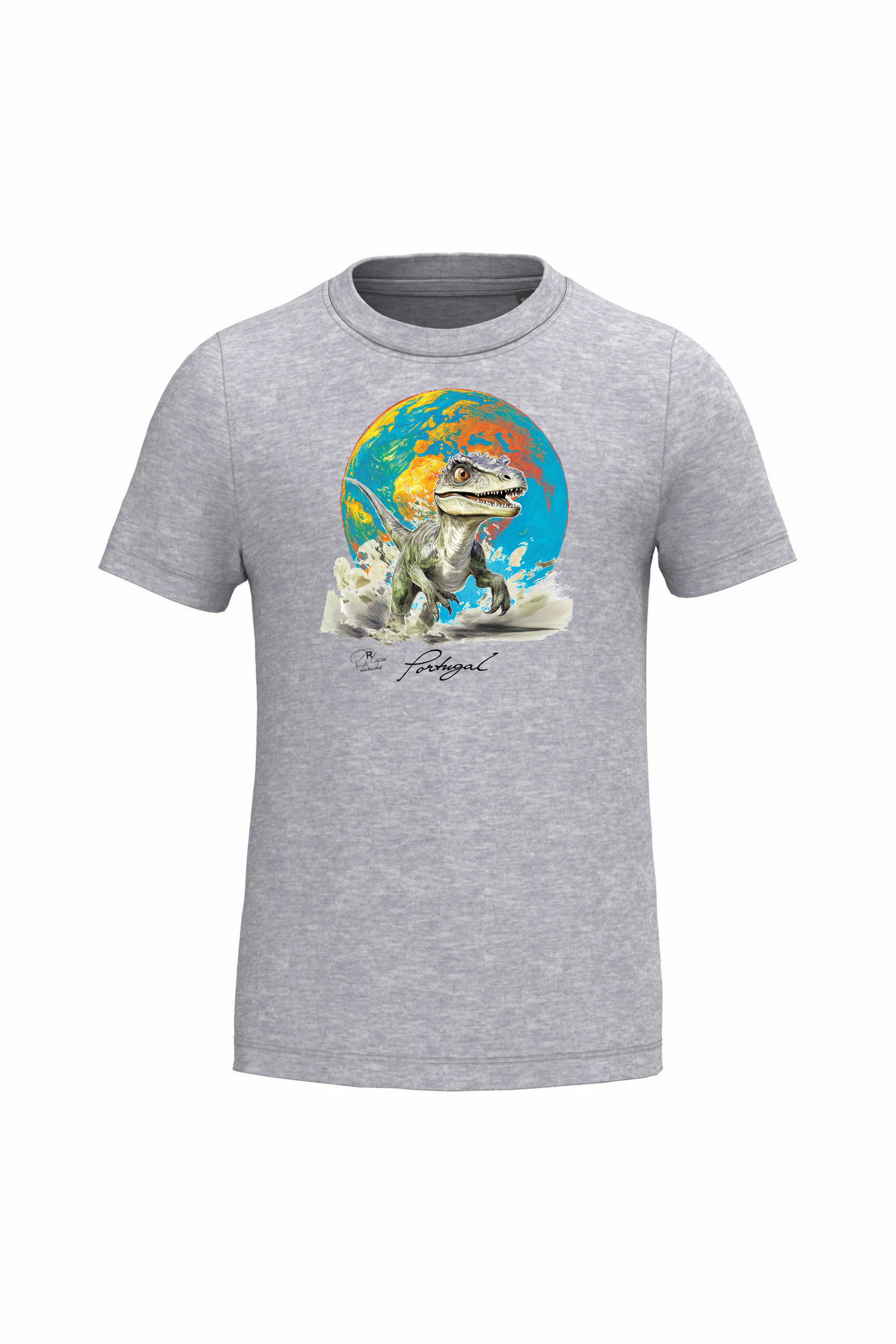 T-shirt de Criança Kariban Dino