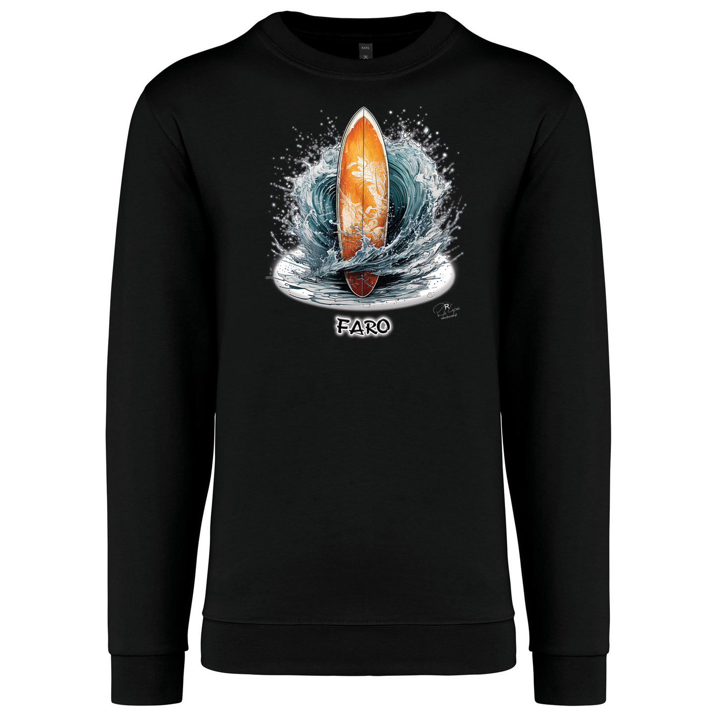Sweatshirt Kariban sem Capuz Prancha Faro