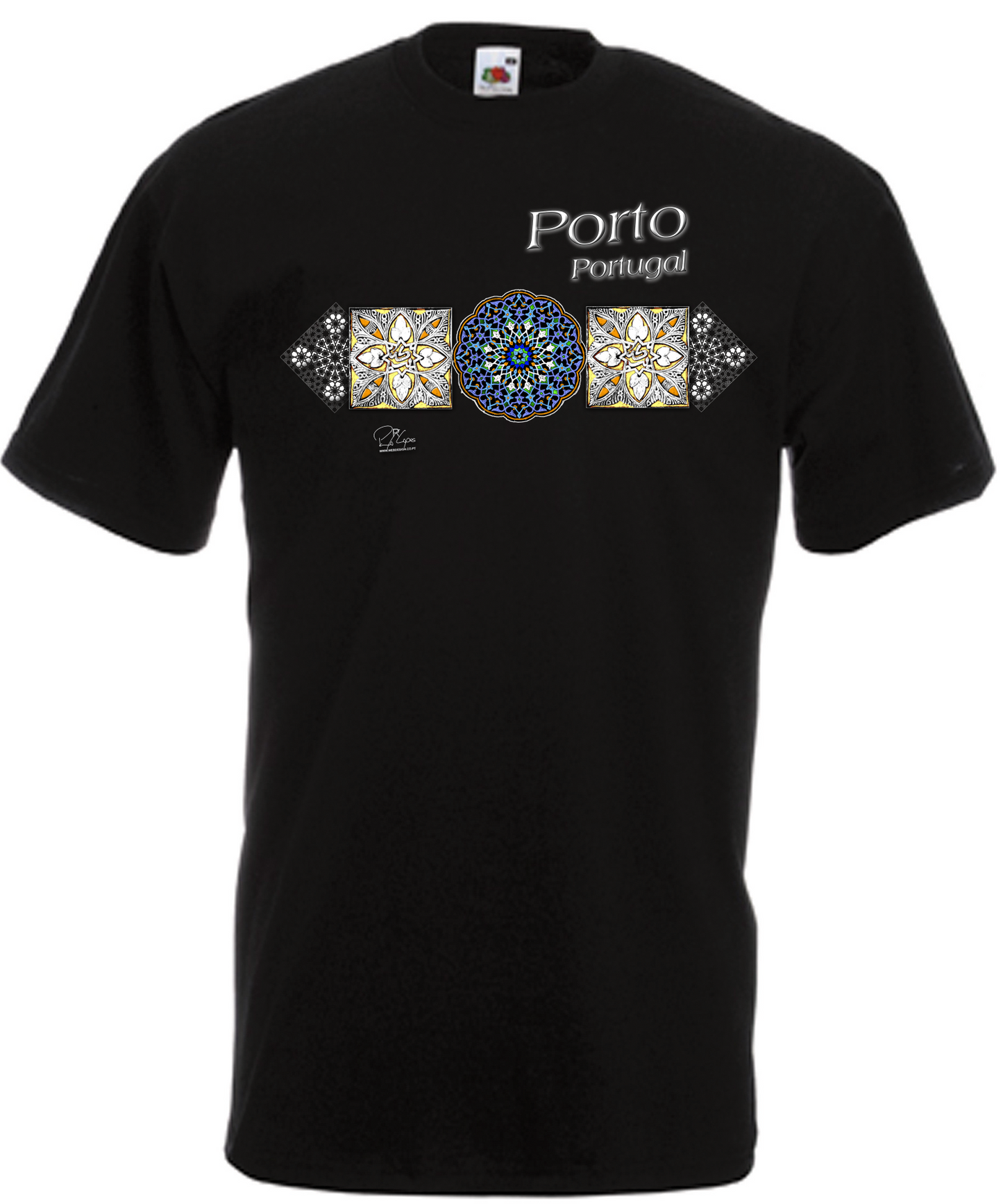 T-shirt Azulejo Árabe Porto