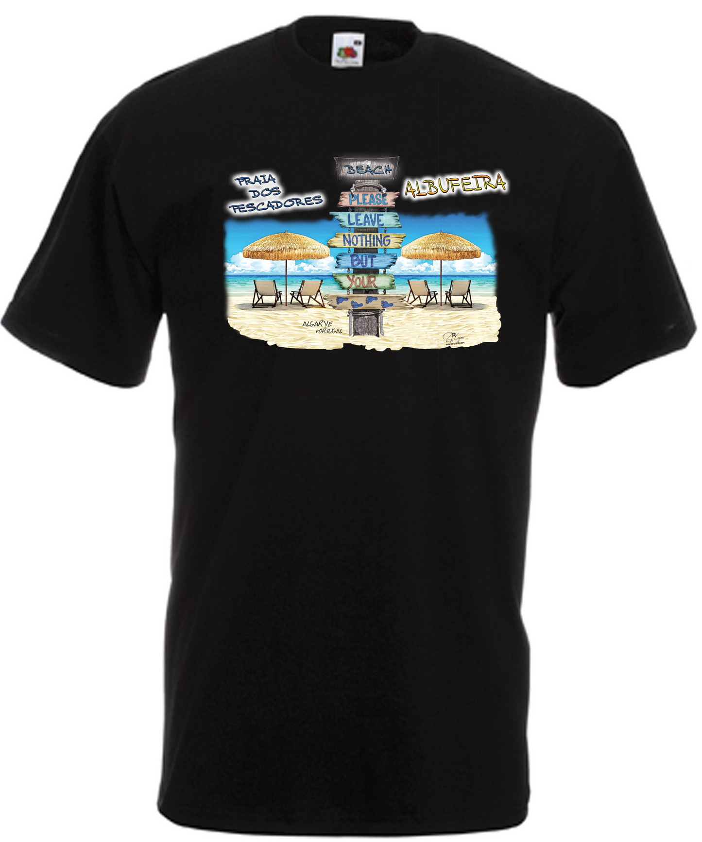 T-shirt Pegadas Albufeira