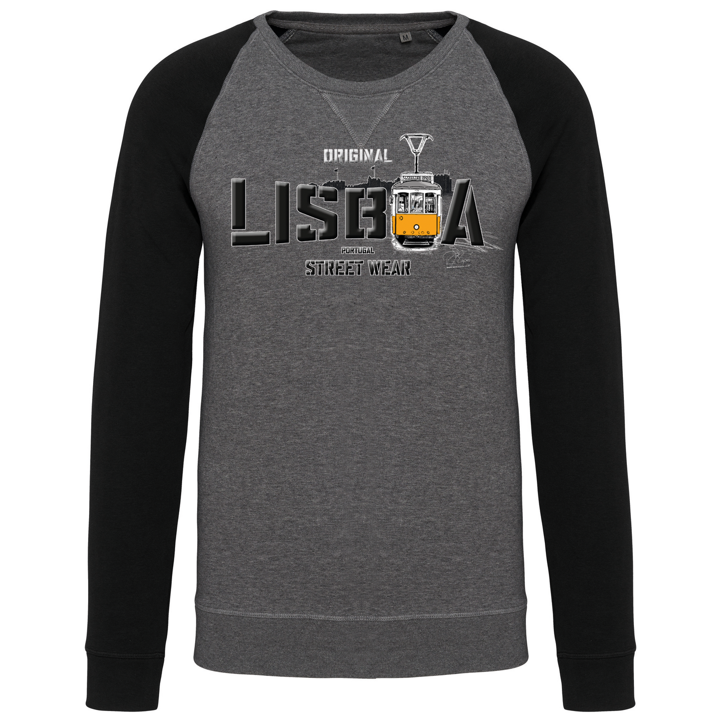Sweatshirt Bicolor sem capuz Original Lisboa