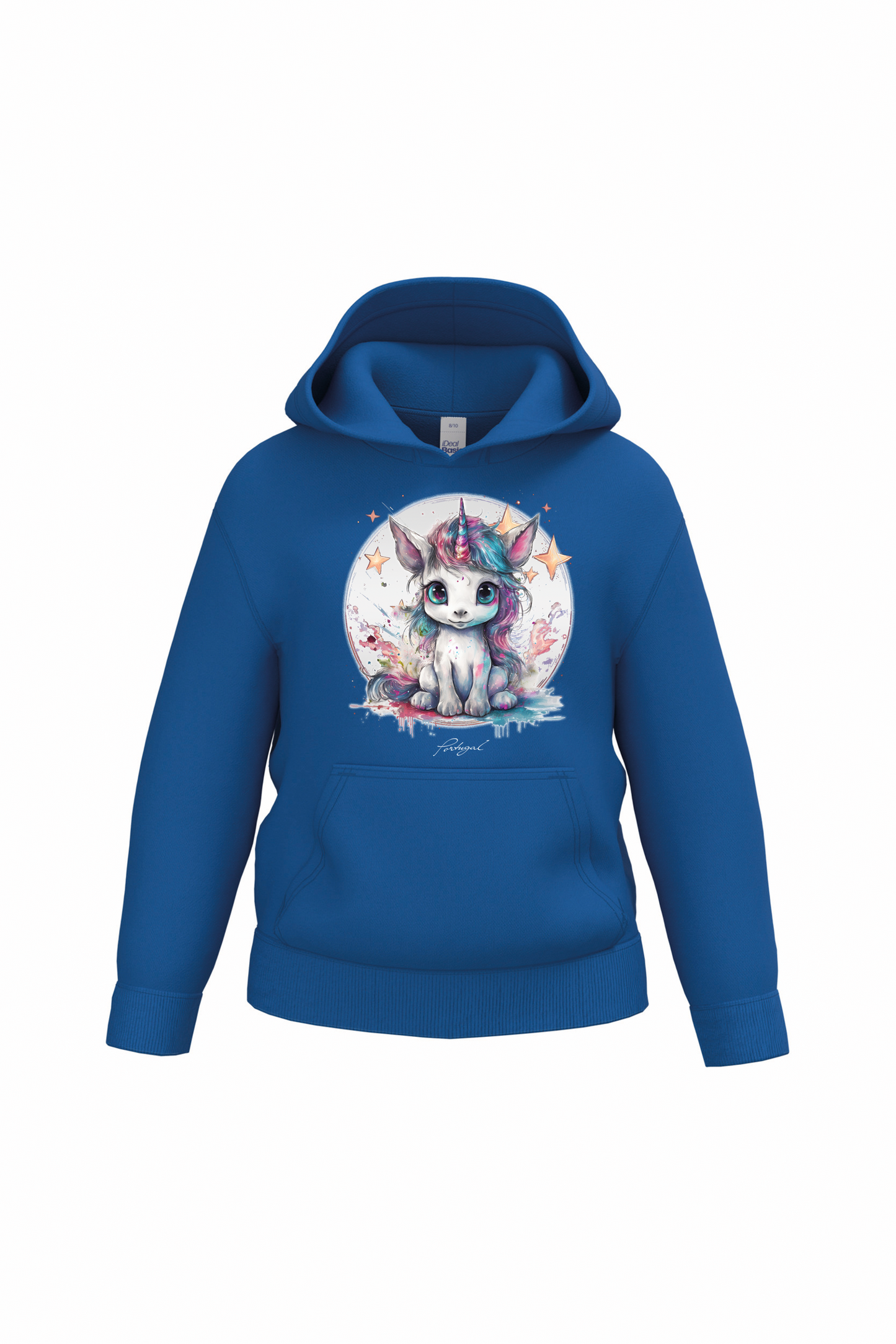 Sweatshirt com capuz Ideal Kids Unicórnio