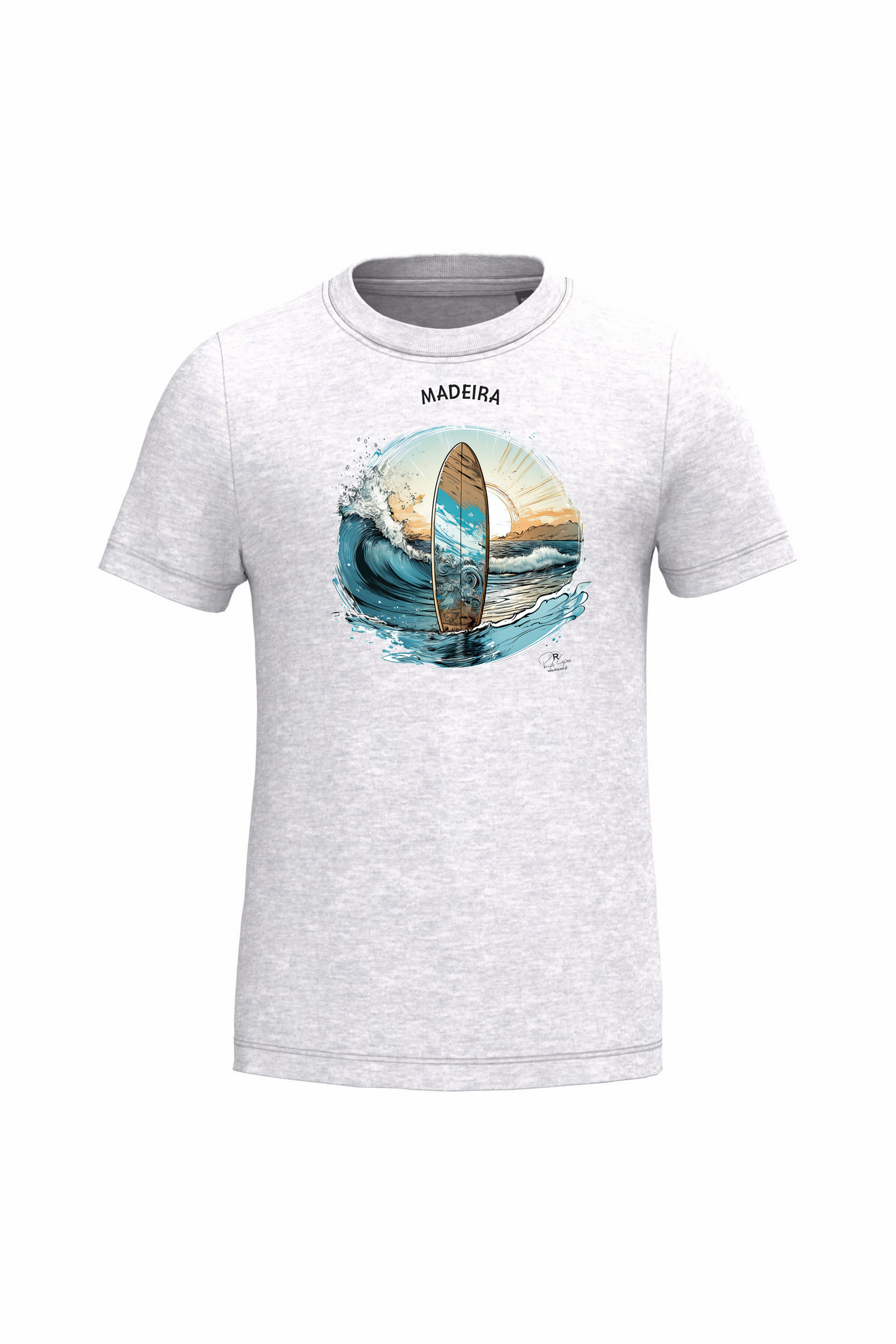 T-shirt de Criança Kariban Sol Madeira