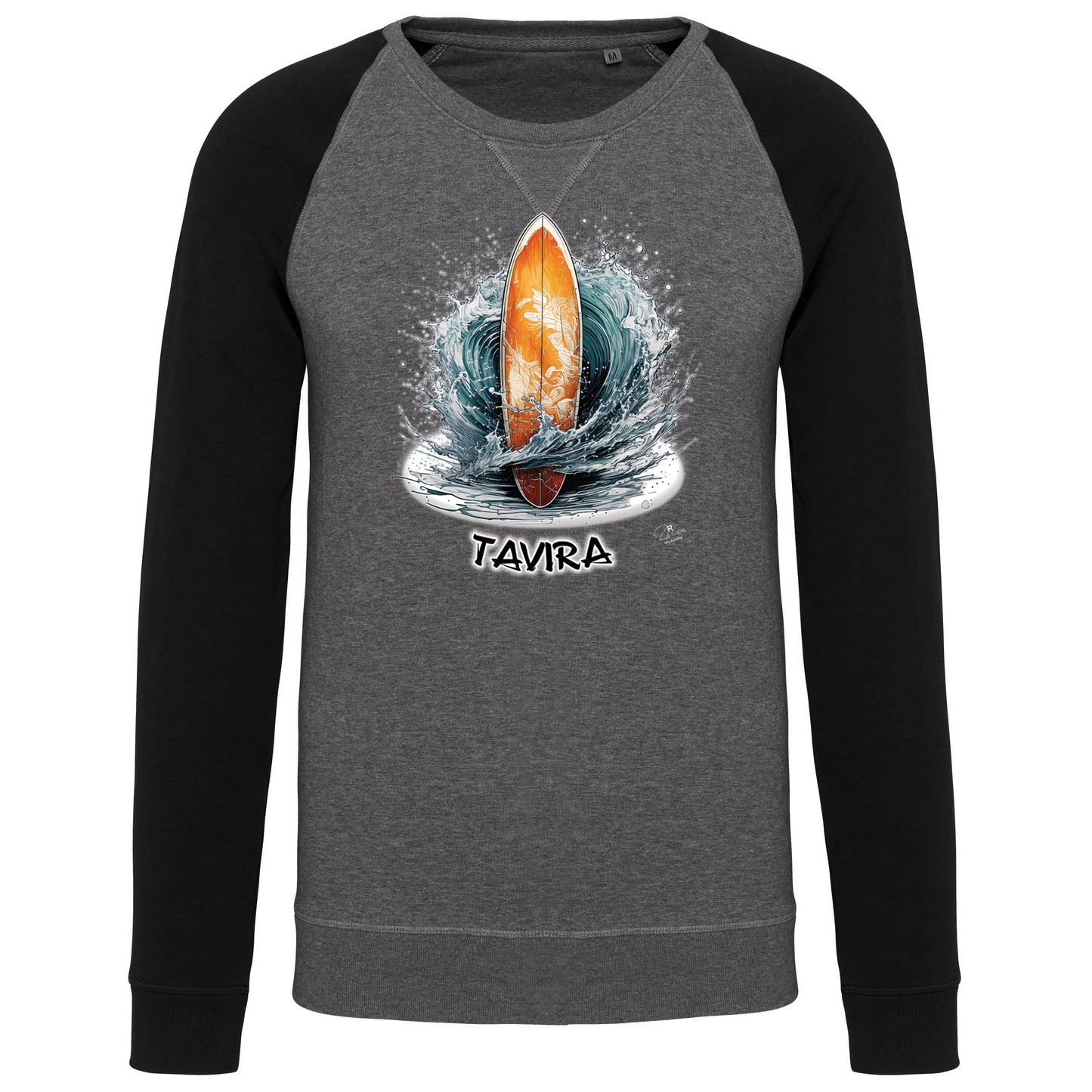 Sweatshirt Bicolor sem capuz Prancha Tavira