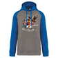 Sweatshirt Bicolor com capuz Glorioso