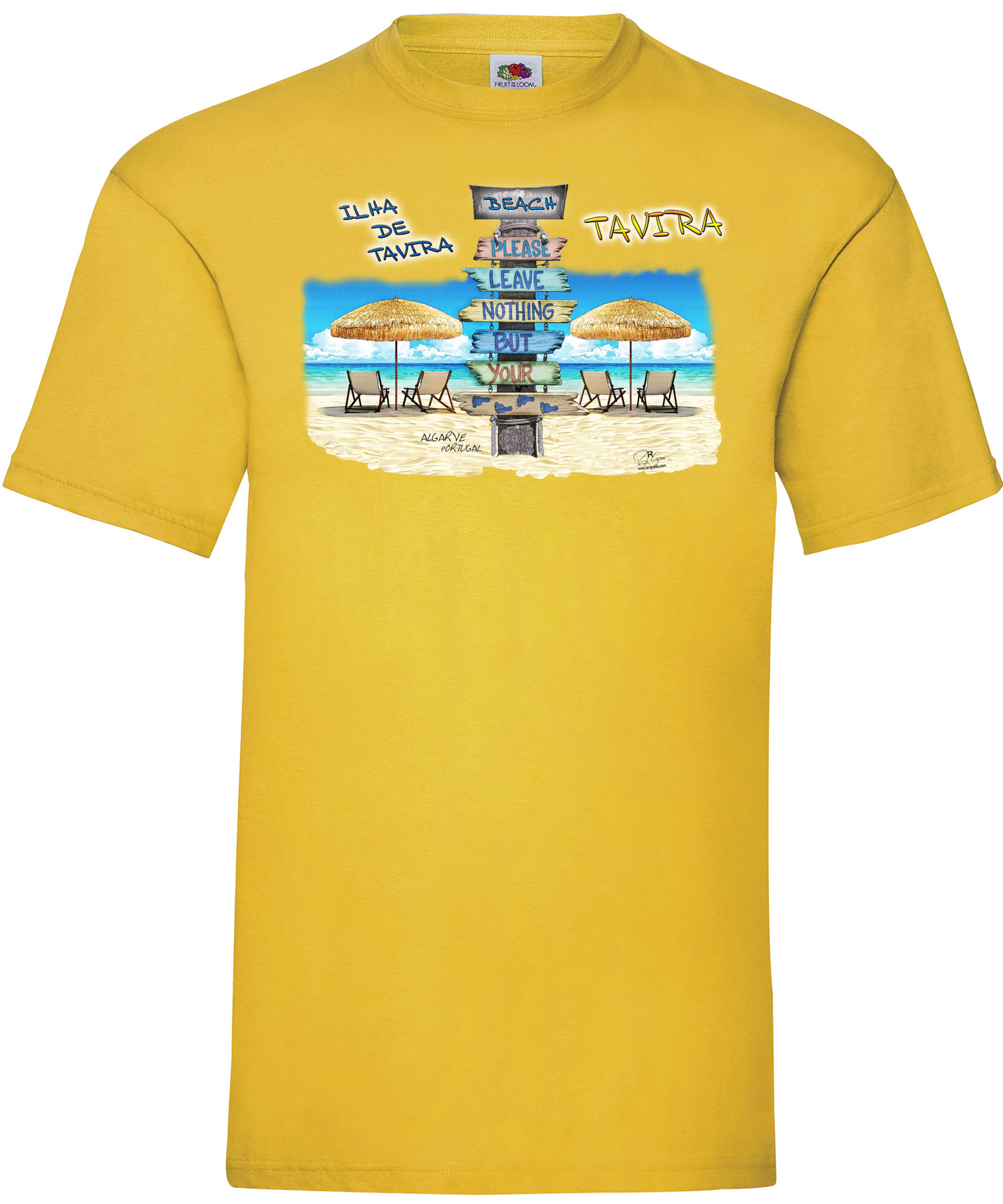 T-shirt Pégadas Tavira