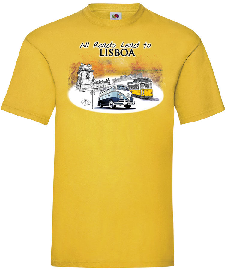 T-shirt All Roads Lead to Lisboa