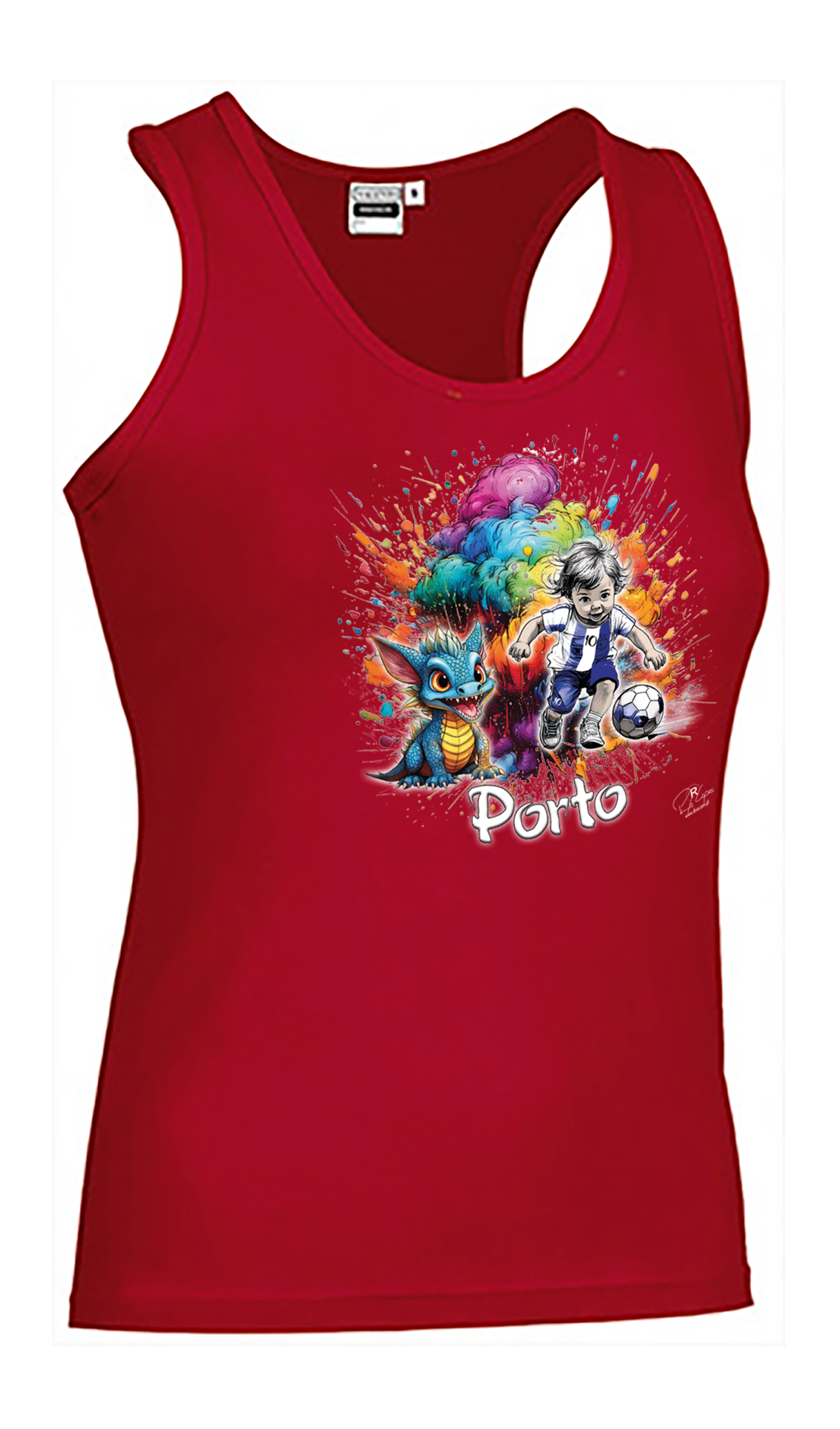 T-shirt Alças Senhora 10 Porto