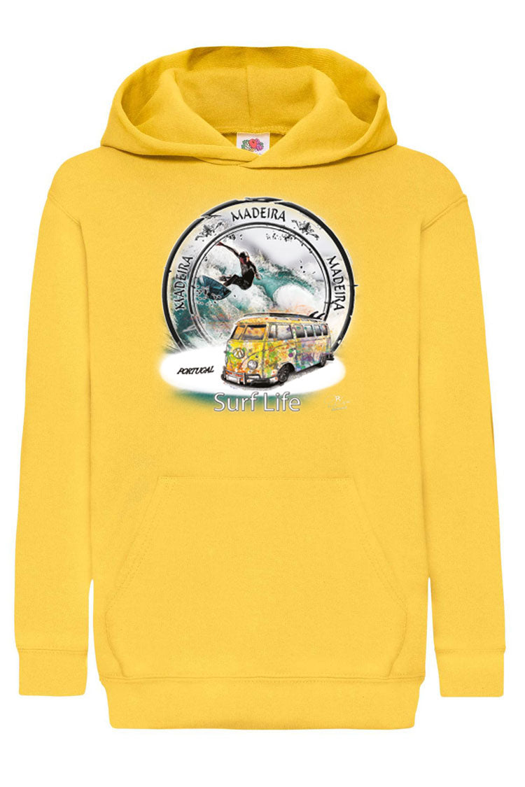 Sweatshirt Kids Surf Life Ilha da Madeira