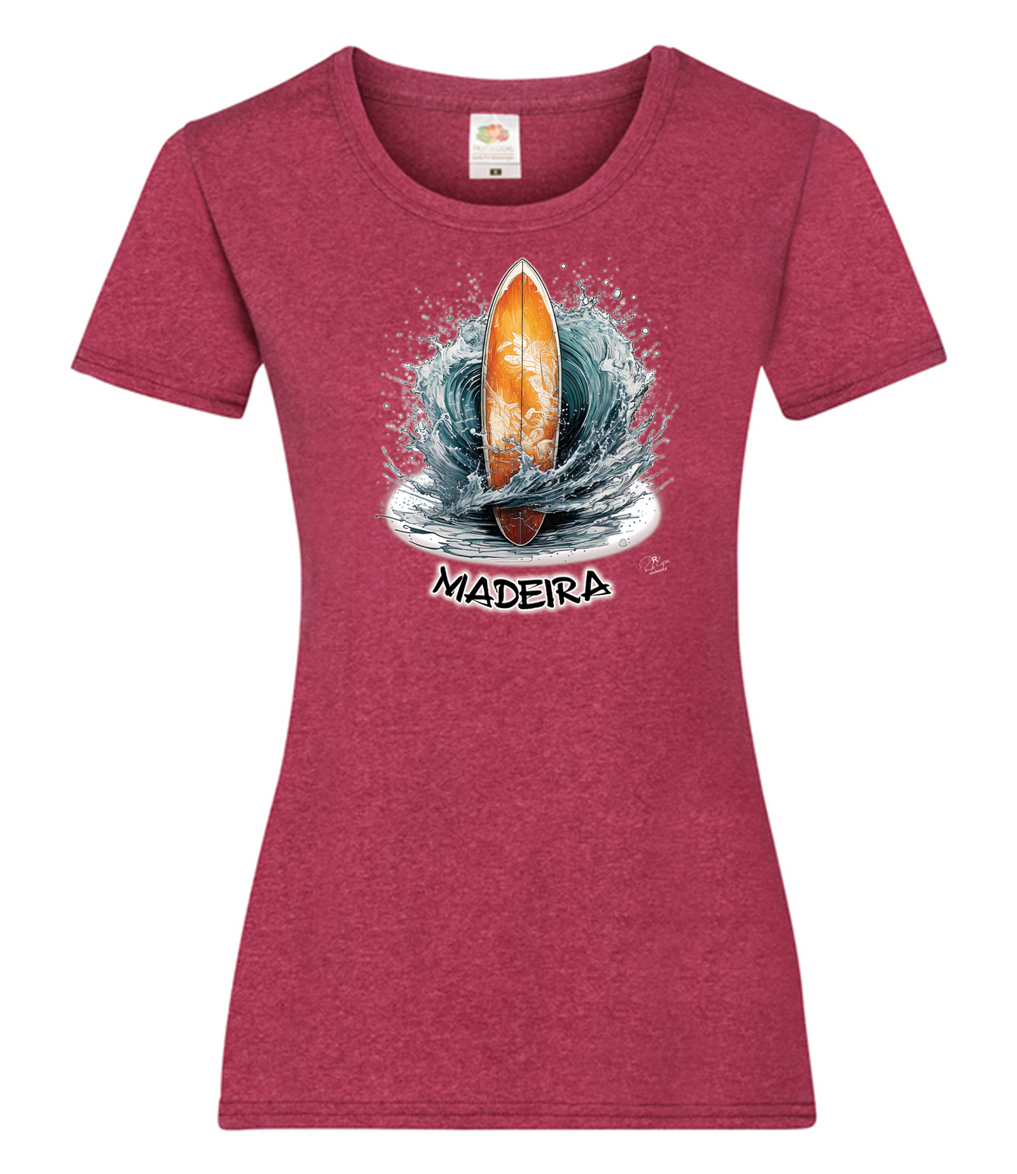 T-shirt Senhora Prancha Madeira