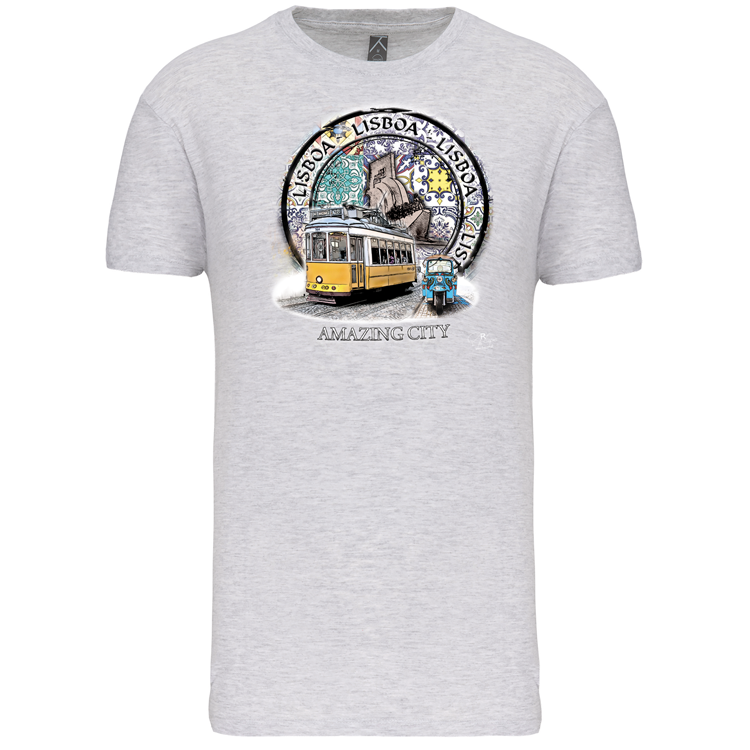 T-Shirt Algodão Biológico Amazing City Lisboa