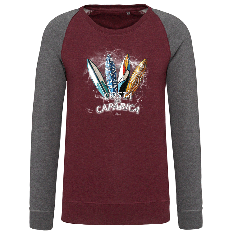 Sweatshirt sem capuz Surfboards Caparica