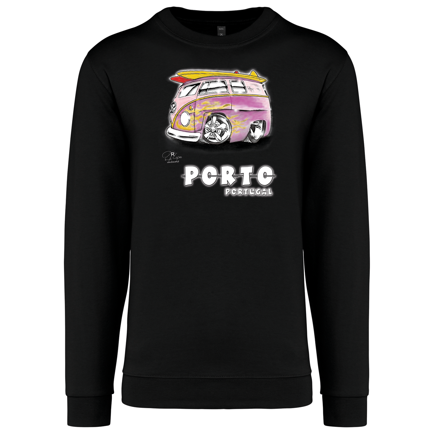 Sweatshirt Kariban sem Capuz Gorduxinha Porto