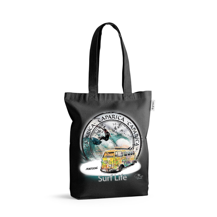 Sacos de Algodão Ecológico 220g Surf Life Caparica