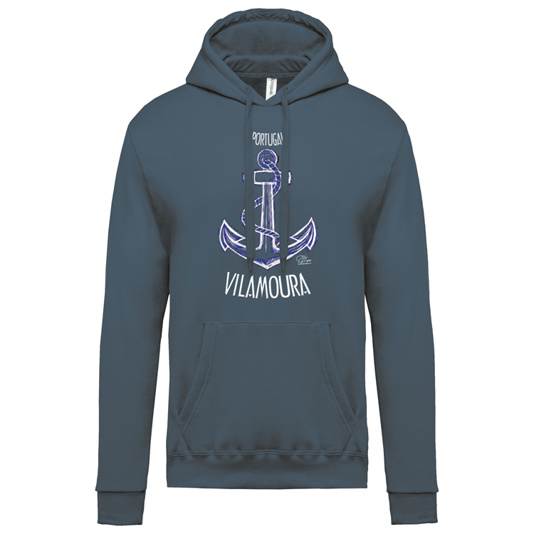 Sweatshirt Kariban com Capuz Âncora Vilamoura