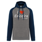 Sweatshirt Bicolor com capuz I Love Ericeira