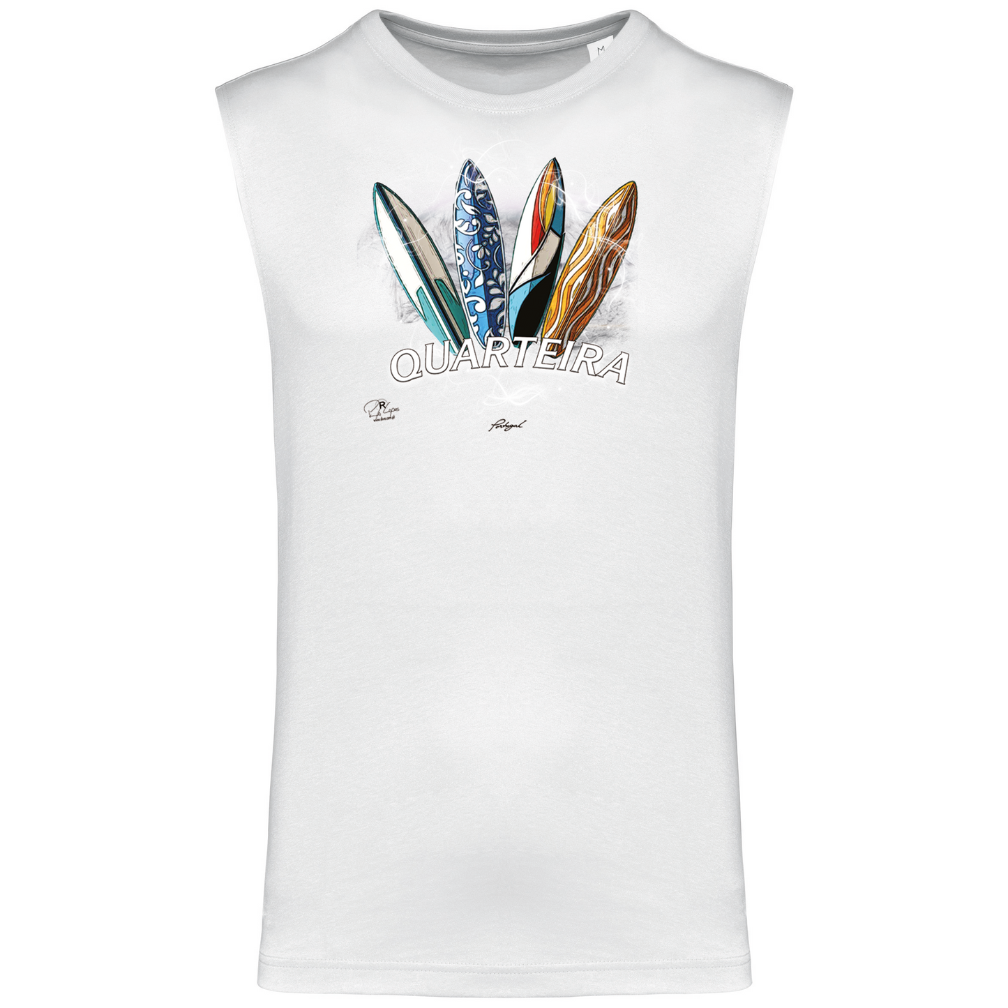 T-shirt Alças Surfboards Quarteira