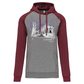 Sweatshirt Bicolor com capuz Universidade Coimbra