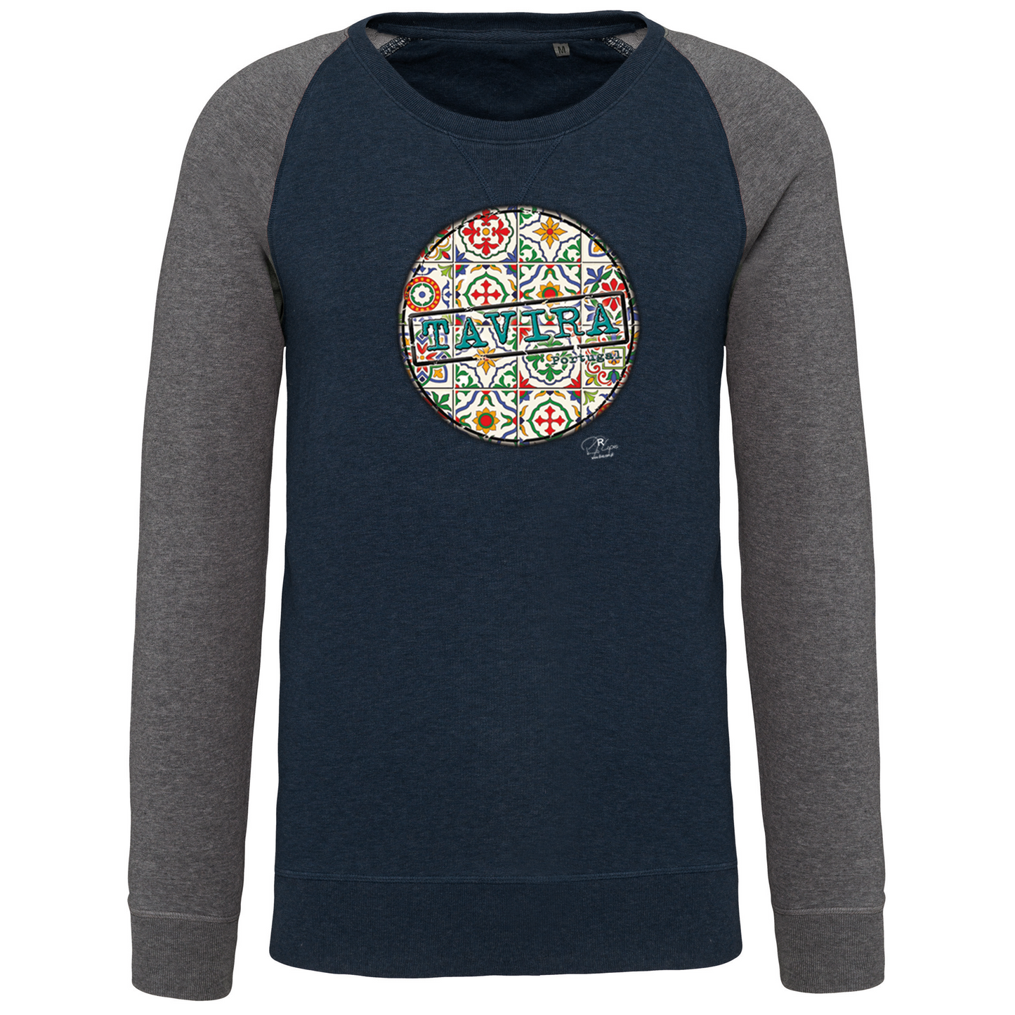 Sweatshirt Bicolor sem capuz Pin Tavira