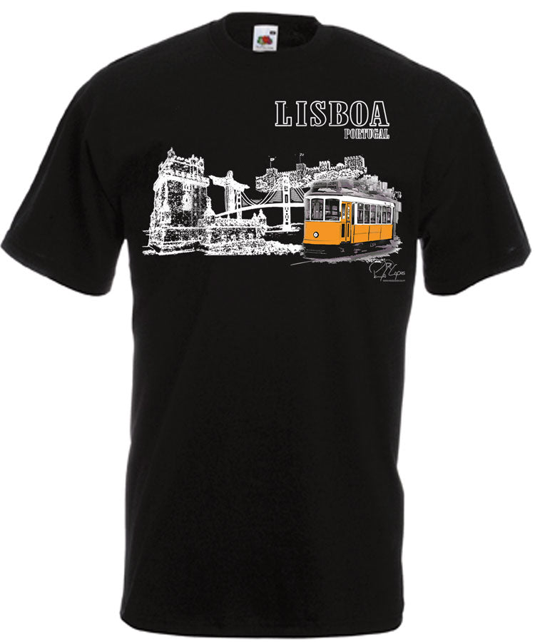 T-shirt Monumentos Lisboa