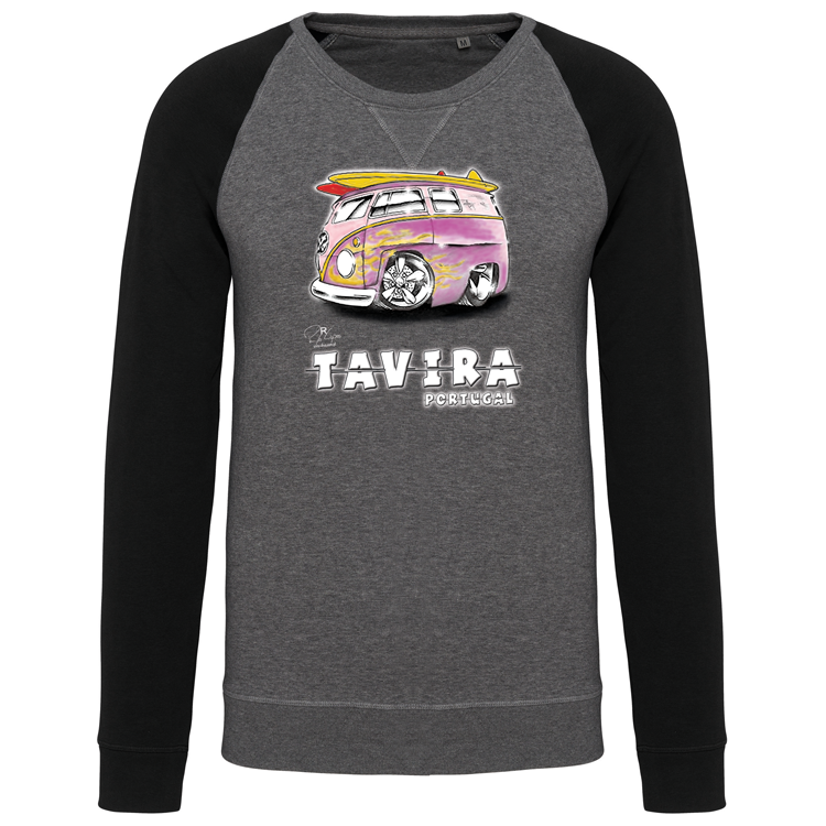 Sweatshirt Bicolor sem capuz Gorduxinha Tavira