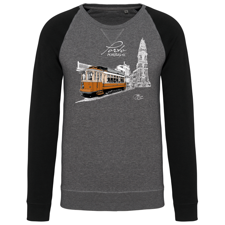 Sweatshirt Bicolor sem capuz Clérigos